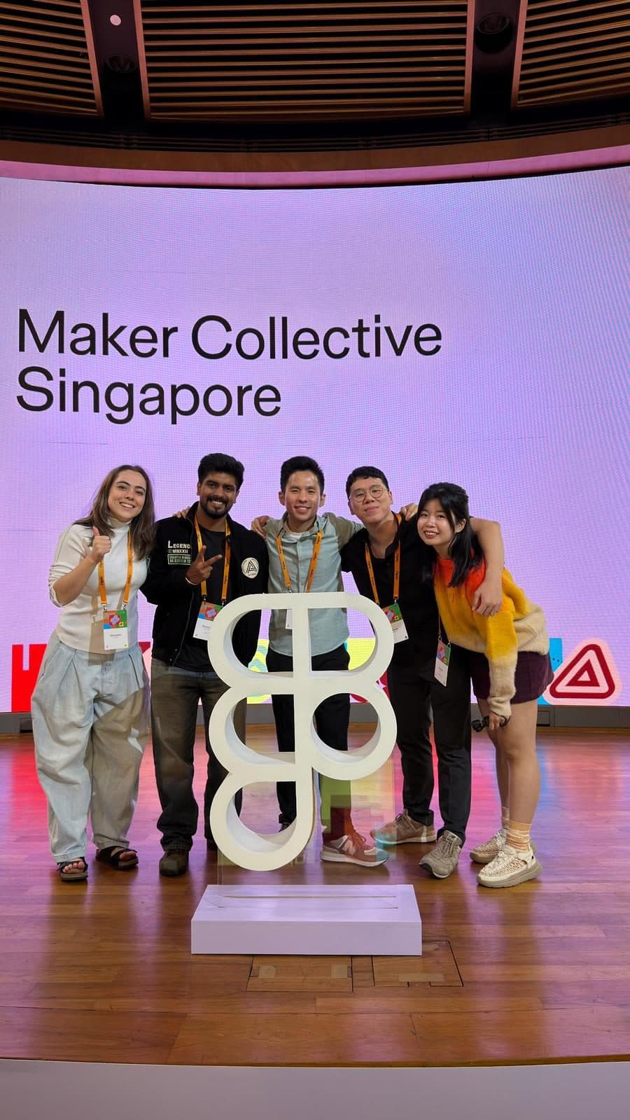 Group photo at a Logitech partner event